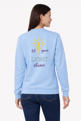 Let Your Light Shine Unisex Heavy Blend Crewneck Sweatshirt