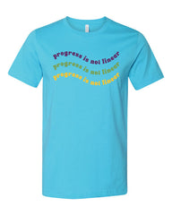 Progress is not Linear Unisex Jersey Short Sleeve Tee