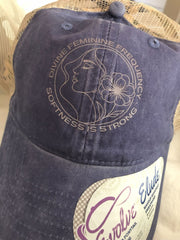 Ponytail Hat - Divine Feminine (NAVY)