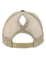 Ponytail Hat - Bright Light (OLIVE)