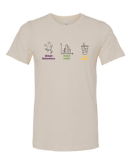Shape, Build, Sip Unisex Jersey Short Sleeve Tee