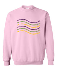 Everyone Communicates Differently Unisex Heavy Blend Crewneck Sweatshirt