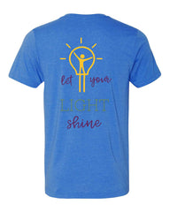 Let Your Light Shine Unisex Jersey Short Sleeve Tee