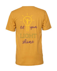 Let Your Light Shine Unisex Jersey Short Sleeve Tee
