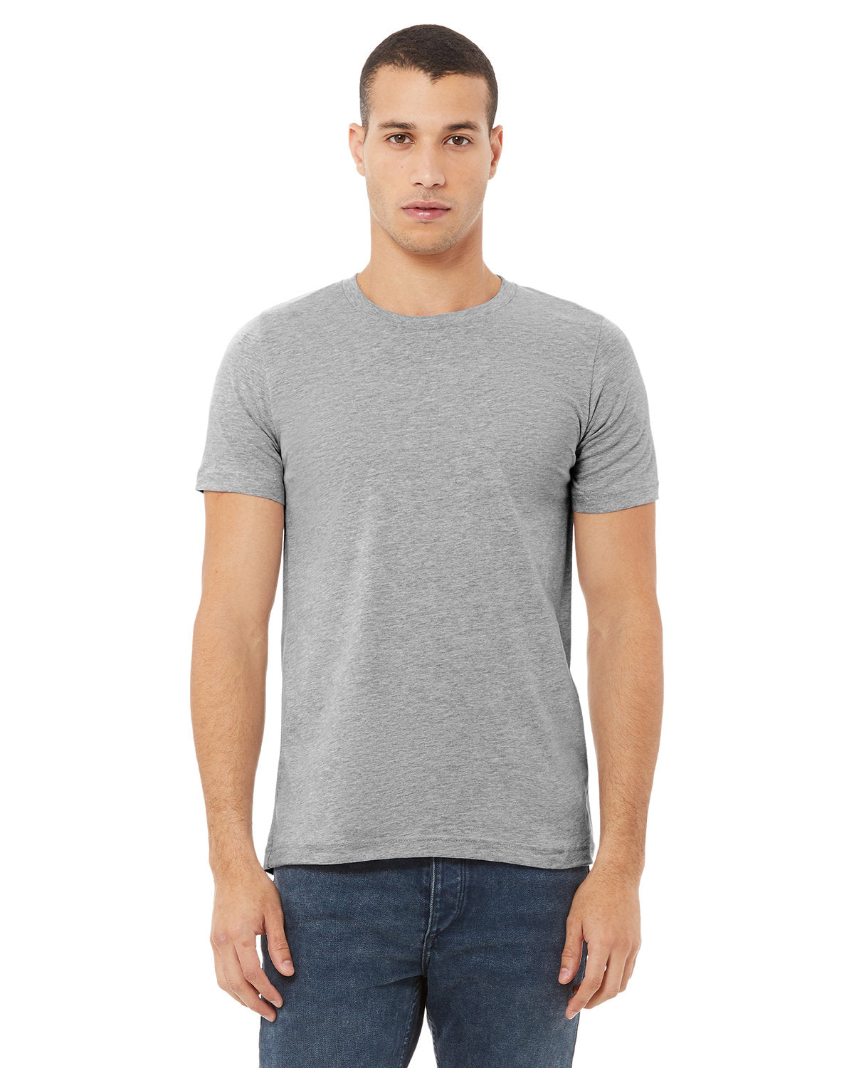 BELLA + CANVAS 3001CVC CVC Jersey Tee (ATHLETIC HEATHER)