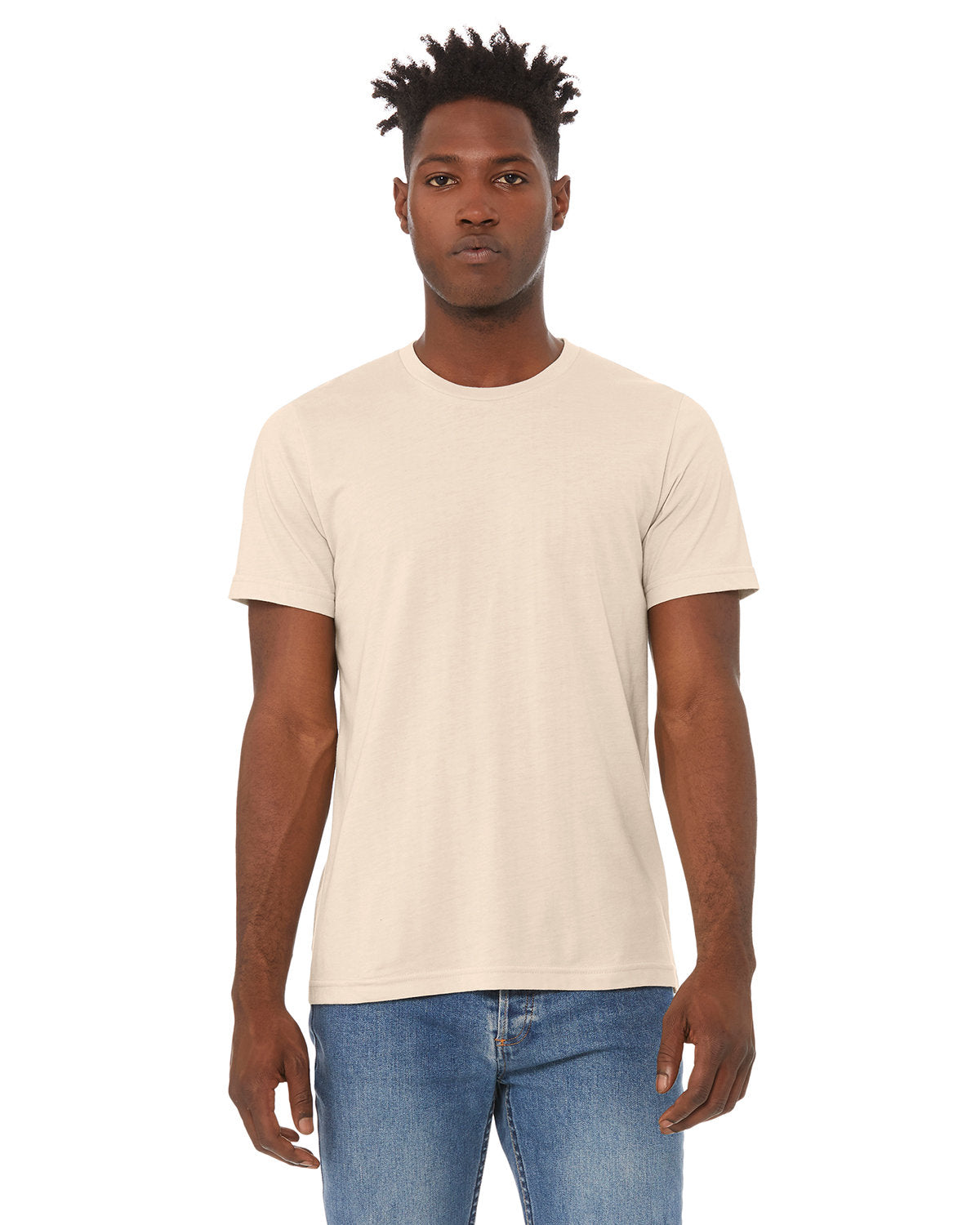 BELLA + CANVAS 3001CVC CVC Jersey Tee (HEATHER DUST)