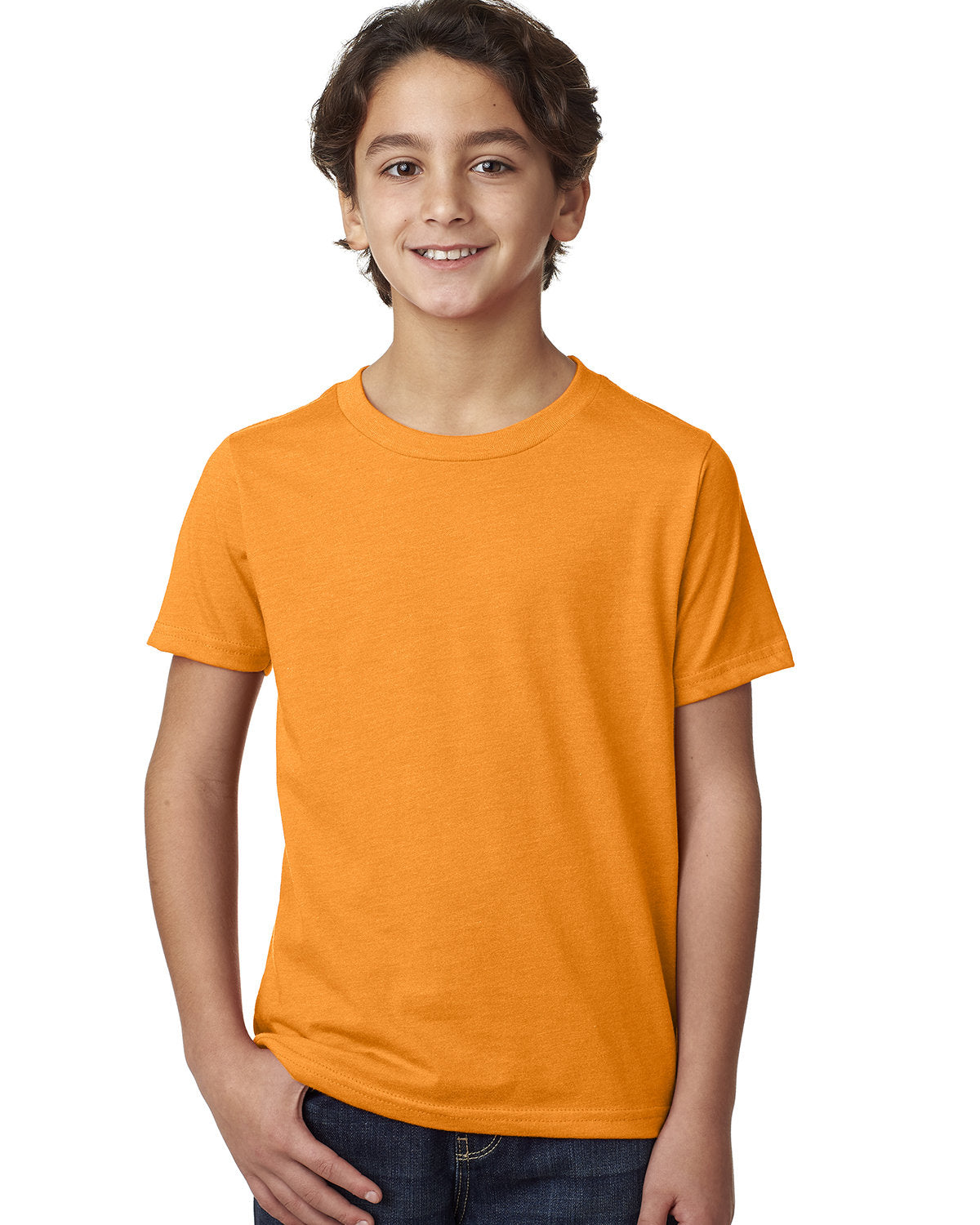 Next Level 3312 Youth CVC T-Shirt (ORANGE)