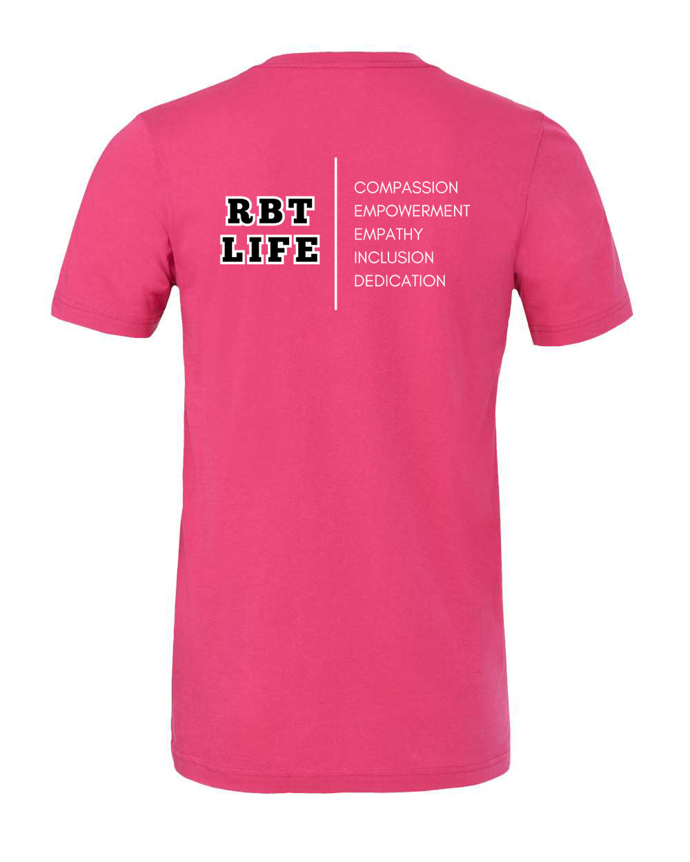 RBT LIFE Unisex Jersey Short Sleeve Tee