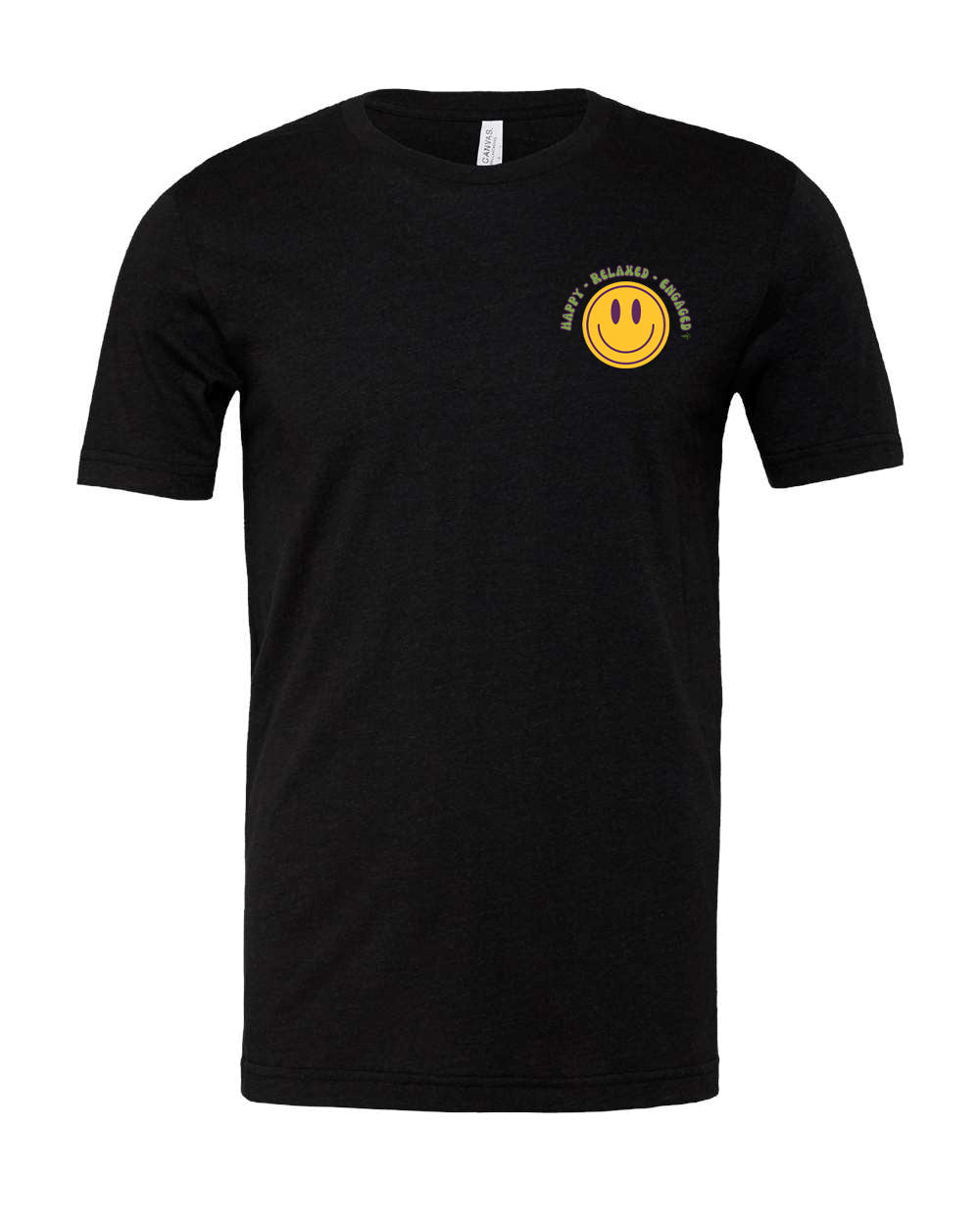 Happy, Relaxed Engaged Unisex Jersey Short Sleeve Tee