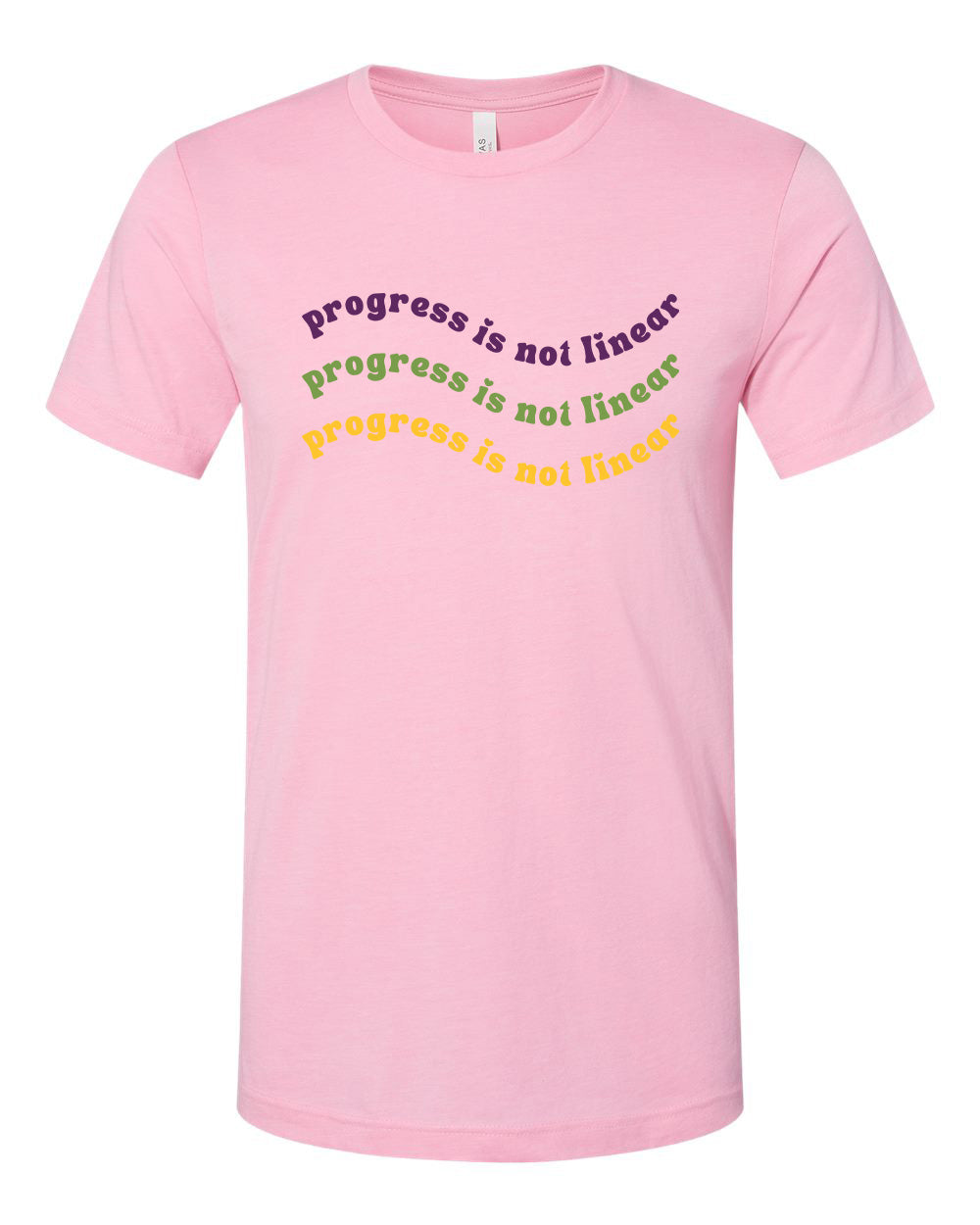Progress is not Linear Unisex Jersey Short Sleeve Tee