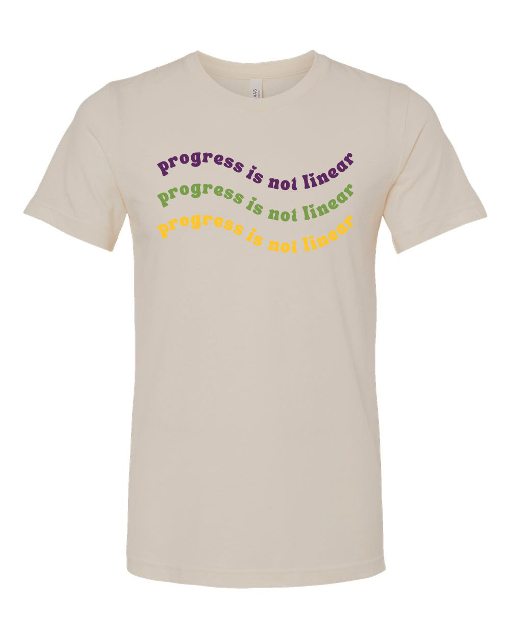 Progress is not Linear Unisex Jersey Short Sleeve Tee