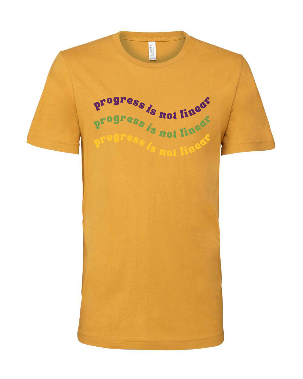 Progress is not Linear Unisex Jersey Short Sleeve Tee