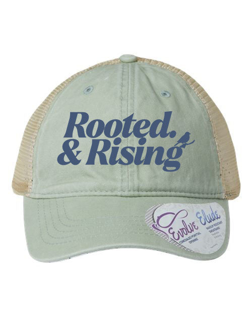 Ponytail Hat - Rooted & Rising (SAGE)