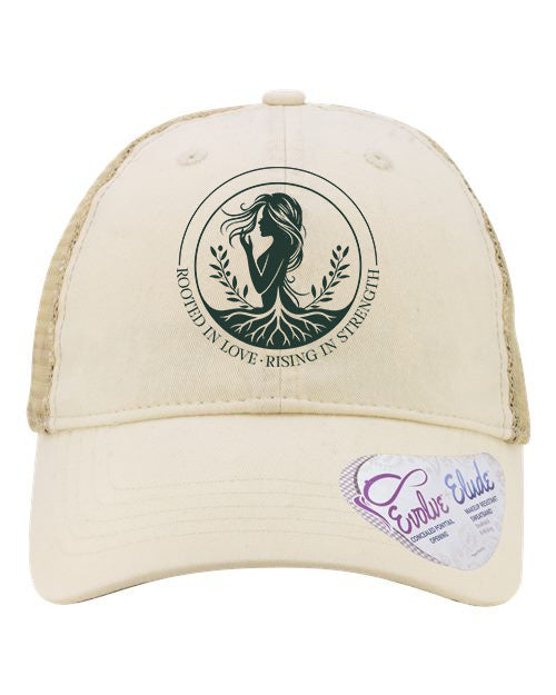 Ponytail Hat - Rooted In Love (VANILLA)