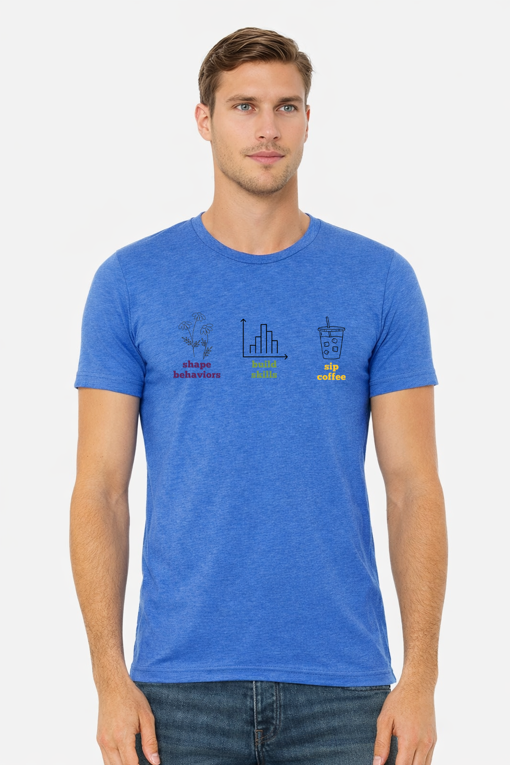 Shape, Build, Sip Unisex Jersey Short Sleeve Tee