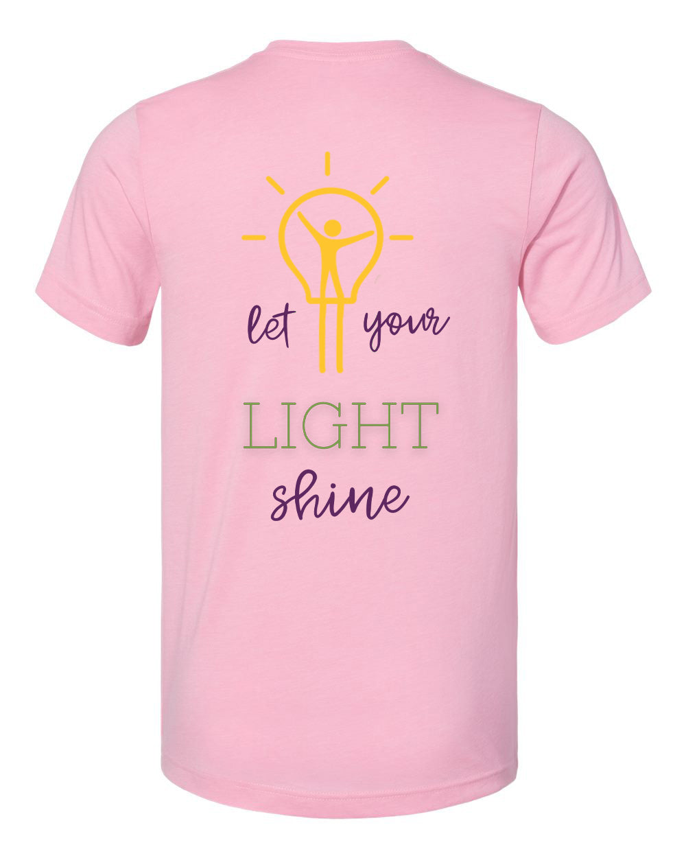Let Your Light Shine Unisex Jersey Short Sleeve Tee