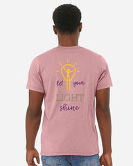 Let Your Light Shine Unisex Jersey Short Sleeve Tee
