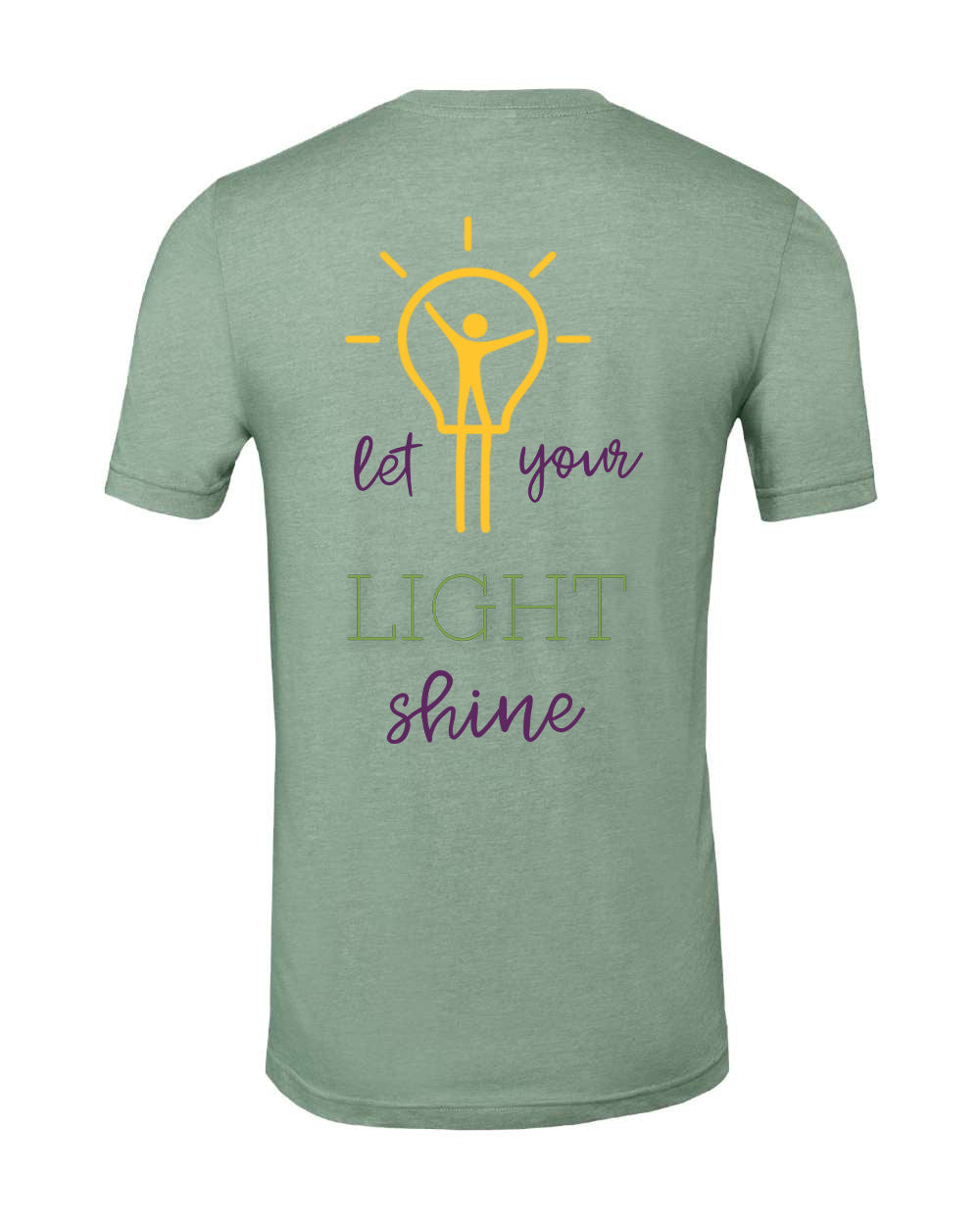 Let Your Light Shine Unisex Jersey Short Sleeve Tee