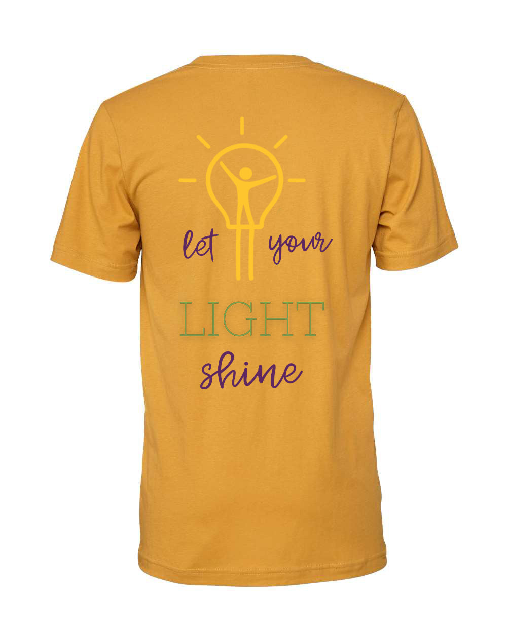 Let Your Light Shine Unisex Jersey Short Sleeve Tee