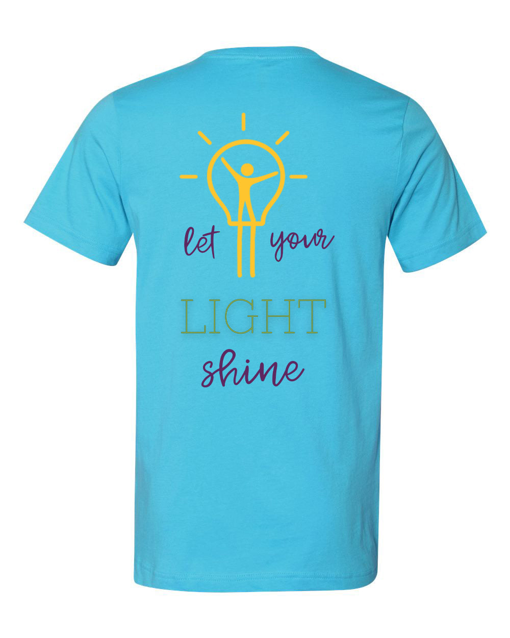 Let Your Light Shine Unisex Jersey Short Sleeve Tee