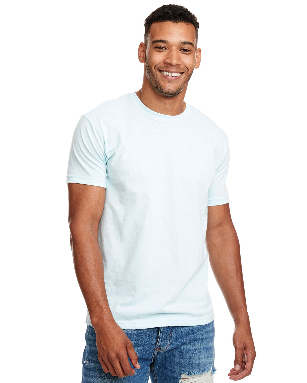 Next Level 6210 CVC T-Shirt (ICE BLUE)