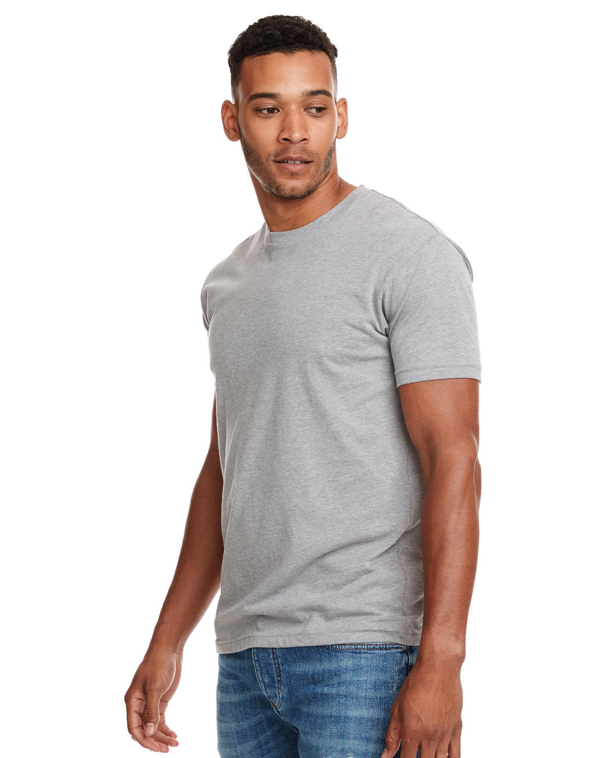 Next Level 6210 CVC T-Shirt (DARK HTHR GRAY)