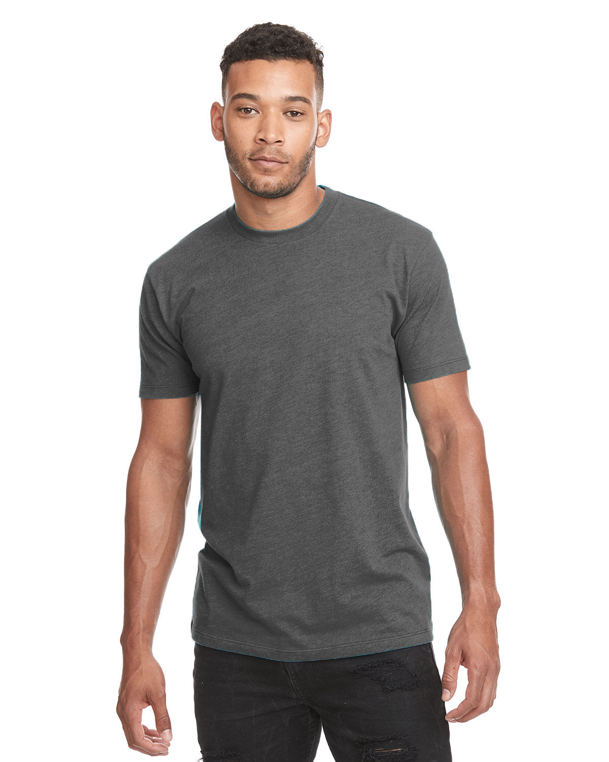 Next Level 6210 CVC T-Shirt (HTHR HEAVY METAL)