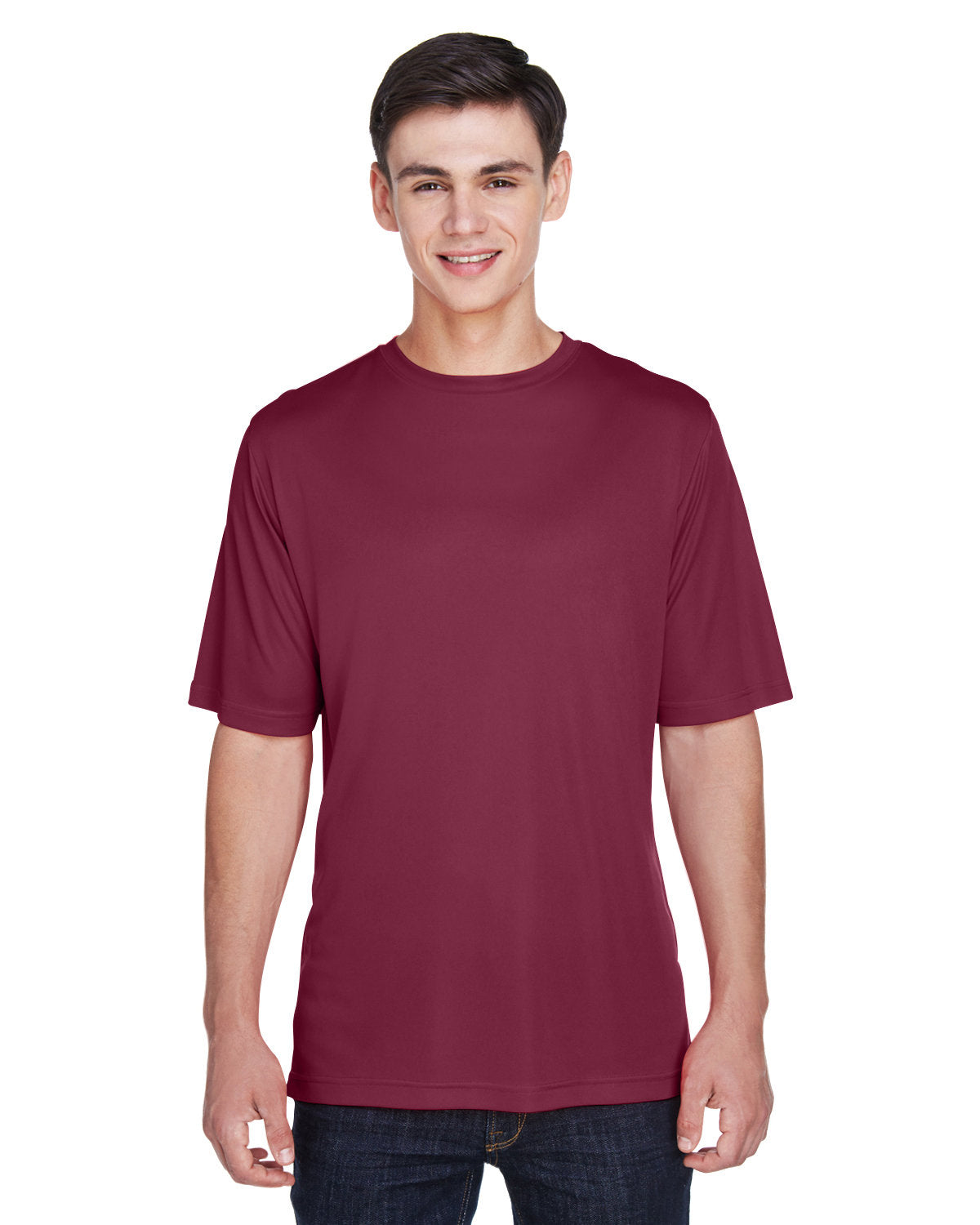 Team 365 TT11 Zone Performance T-Shirt (SPORT MAROON)