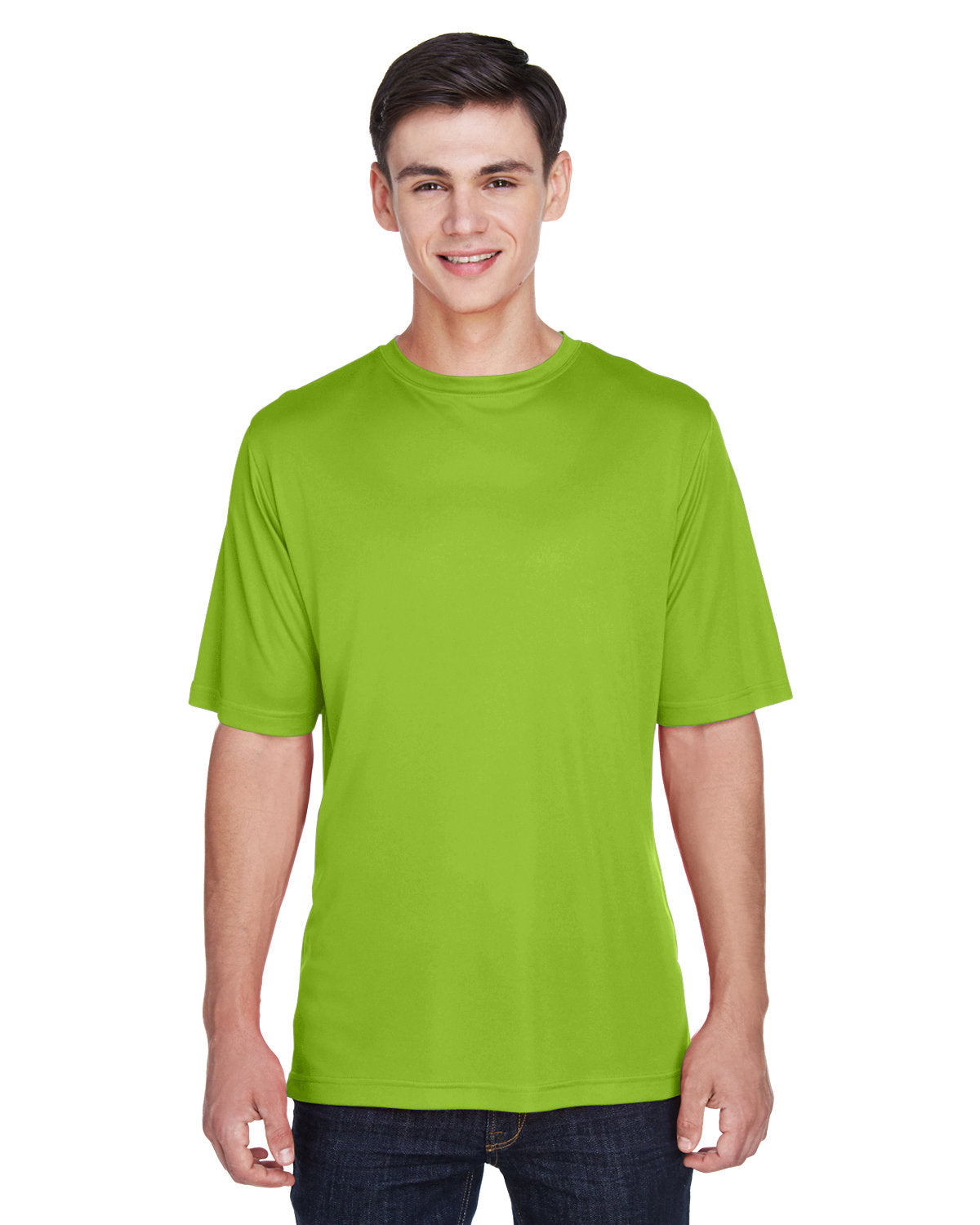 Team 365 TT11 Zone Performance T-Shirt (ACID GREEN)