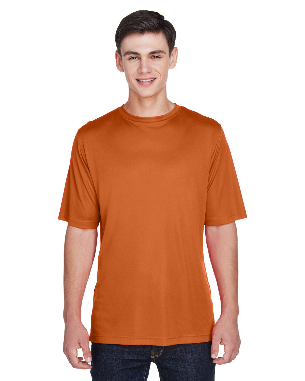 Team 365 TT11 Zone Performance T-Shirt (SPRT BRNT ORANGE)