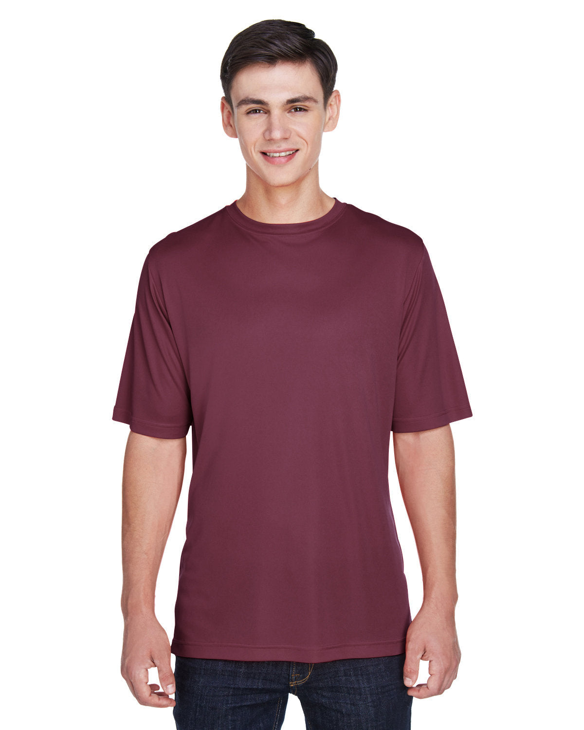 Team 365 TT11 Zone Performance T-Shirt (SPORT DRK MAROON)
