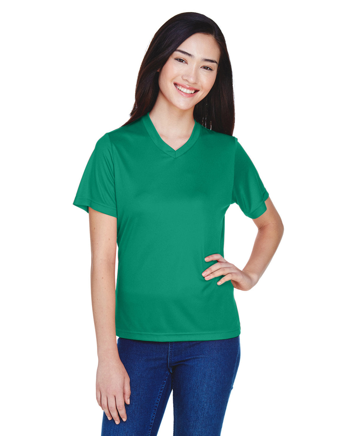 Team 365 TT11W Women's Zone Performance T-Shirt (SPORT KELLY)