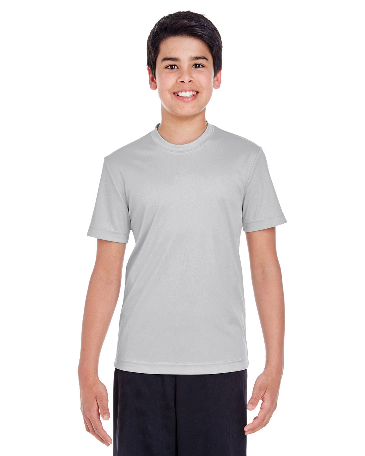 Team 365 TT11Y Youth Zone Performance T-Shirt (SPORT SILVER)