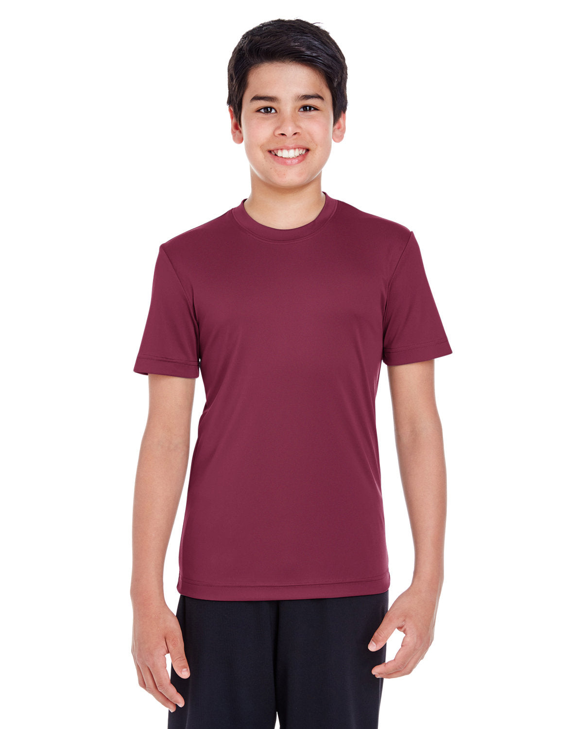 Team 365 TT11Y Youth Zone Performance T-Shirt (SPORT DRK MAROON)