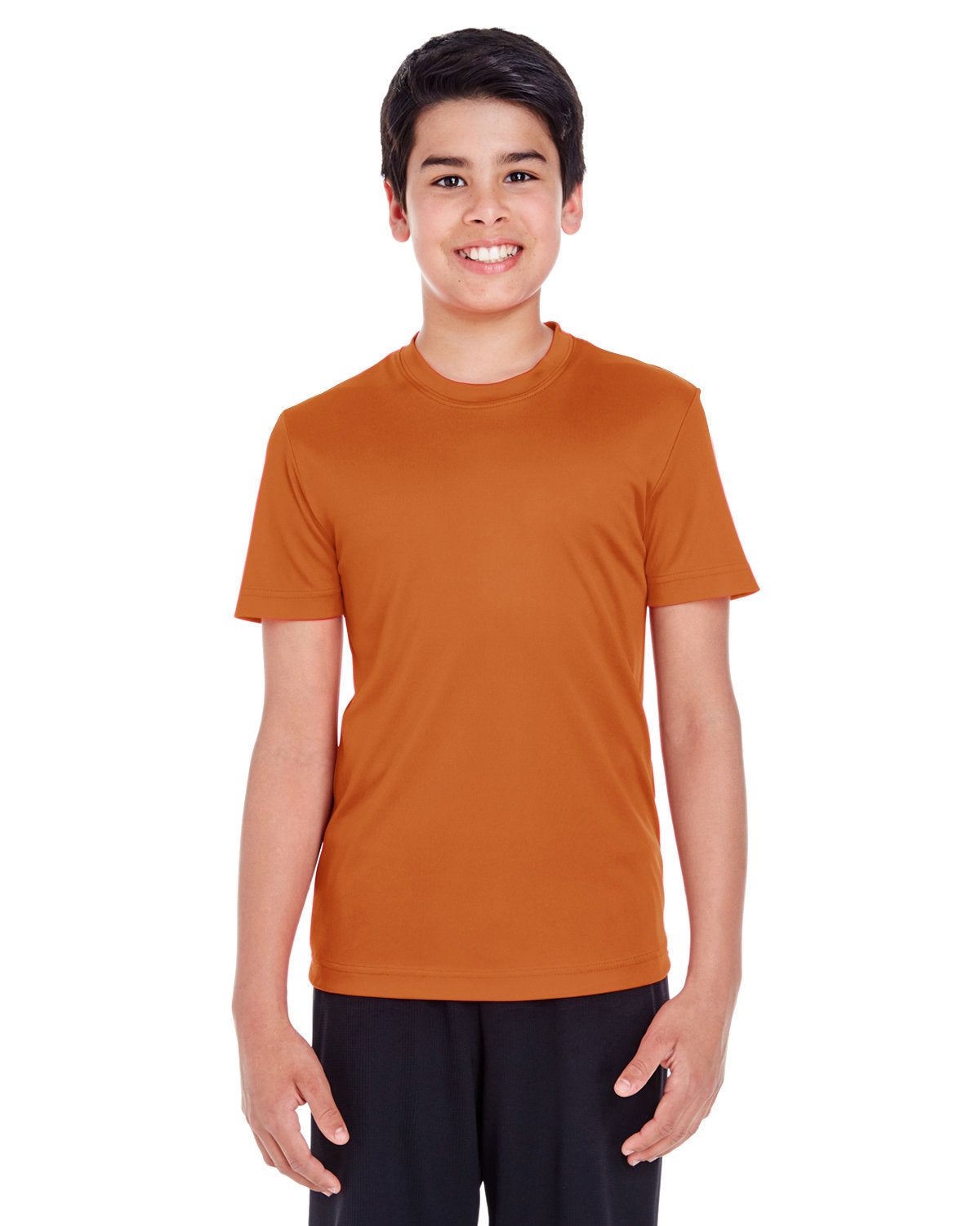 Team 365 TT11Y Youth Zone Performance T-Shirt (SPRT BRNT ORANGE)