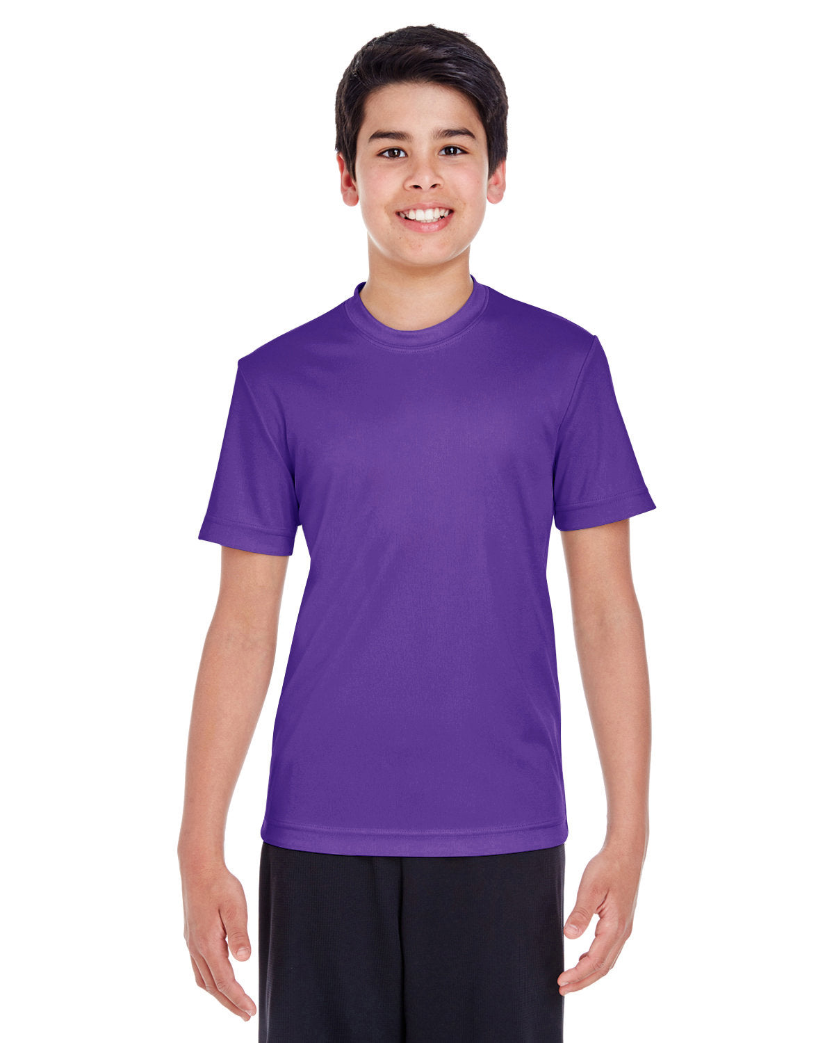 Team 365 TT11Y Youth Zone Performance T-Shirt (SPORT PURPLE)