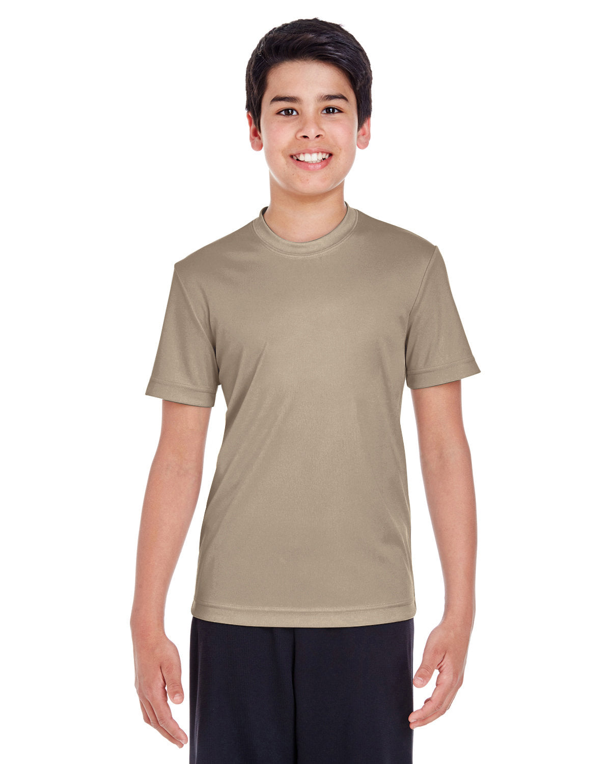 Team 365 TT11Y Youth Zone Performance T-Shirt (DESERT KHAKI)
